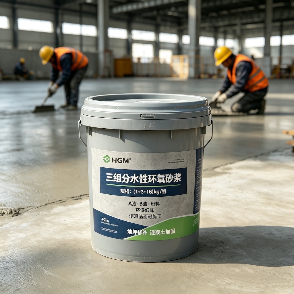 通辽三组份水性环氧砂浆